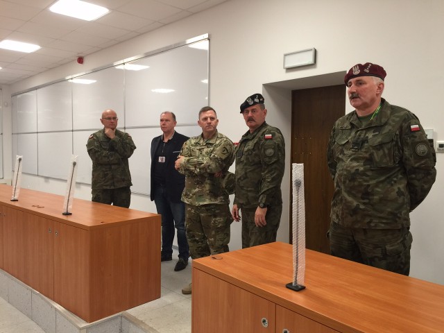 U.S. Army Europe visits allies in Poland