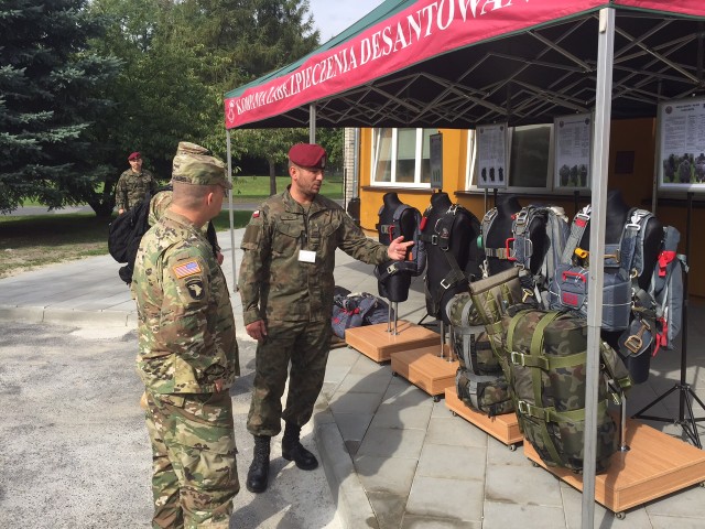 U.S. Army Europe visits allies in Poland
