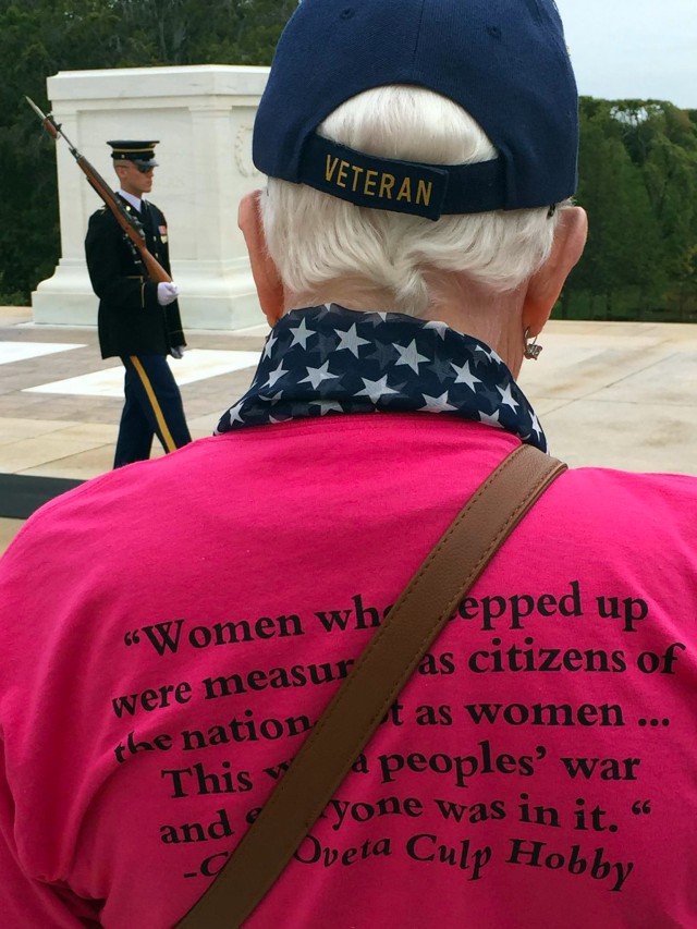 First all-female honor flight gets hero's welcome in Washington