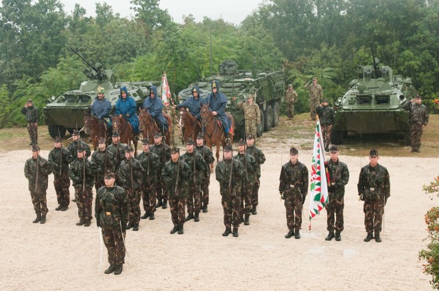 Battle of Pakozd ceremony in Hungary