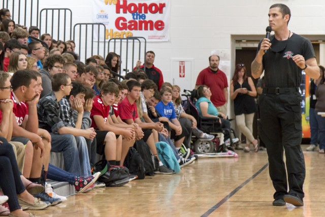 USASOC Black Daggers homecoming pep rally