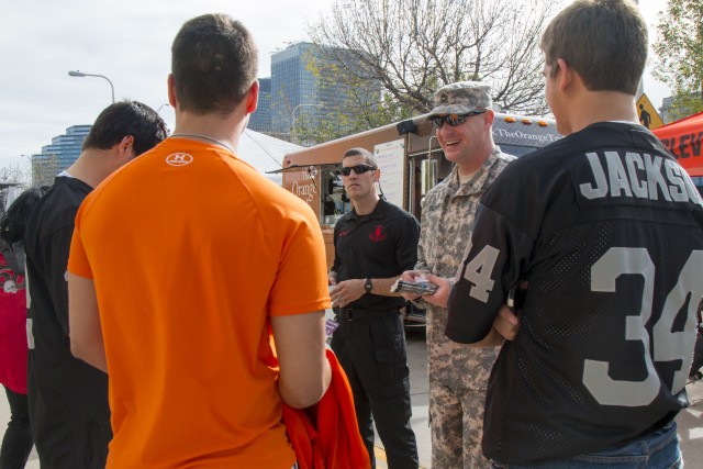 Cleveland Browns pre-game outreach