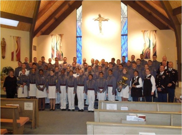 USMA at West Point Choirs and Band members