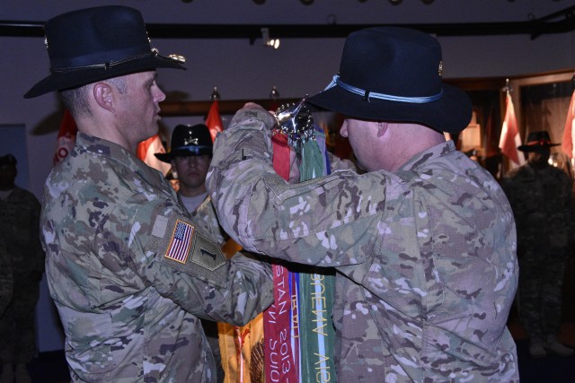 2nd Cavalry Regiment receives the Meritorious Unit Citation for Afghanistan deployment