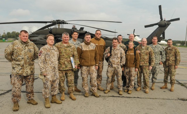 4ID MCE meets with Latvian and Estonian Armed Forces