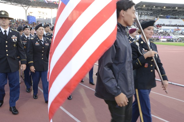 Opening ceremonies at Military World Games stress peace