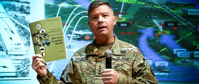 Perkins provides senior NCOs clarity on future Army