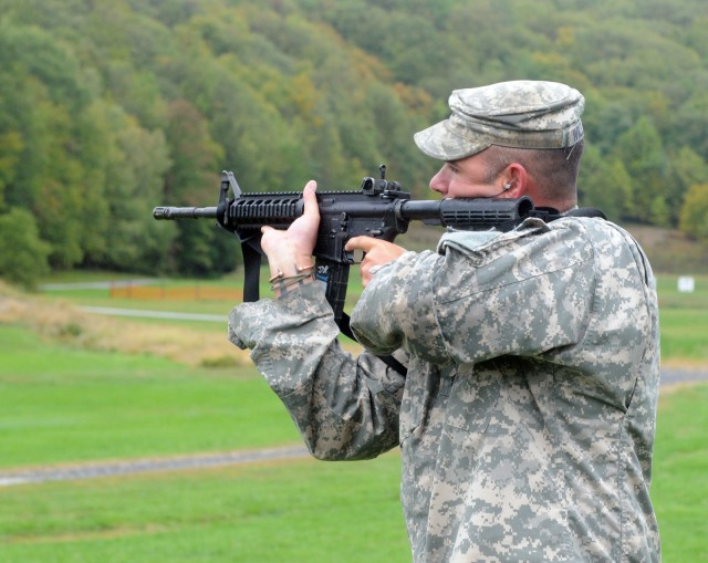 Massachusetts and New York Army National Guardsmen Compete in Logan-Duffy Shooting Competition