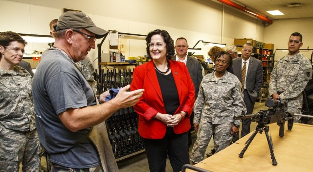 Anniston Army Depot hosts assistant secretary