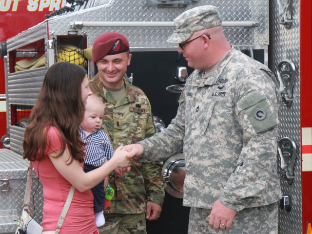 'The human thing to do': 1st TSC Soldier reunited with baby rescued in crash