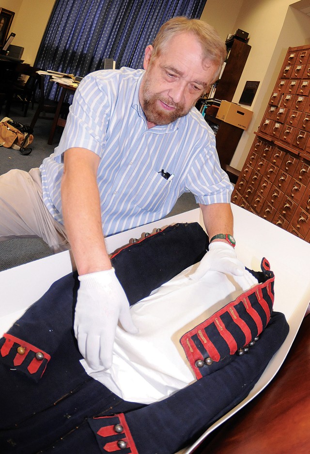 Handling a piece of history