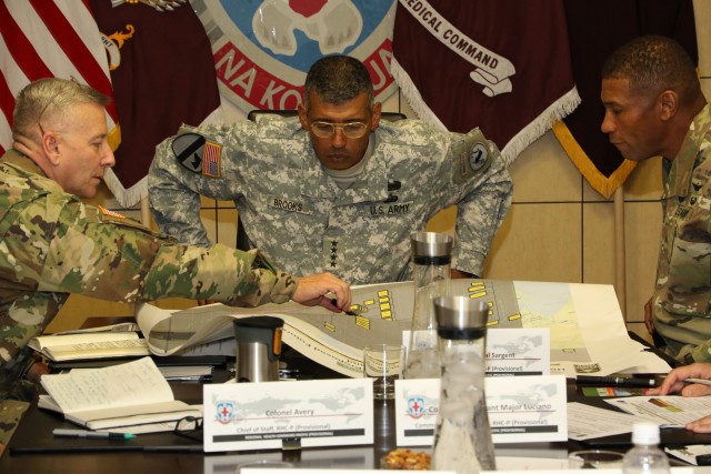 USARPAC CG briefed on RHC-P's plans to better support the theater