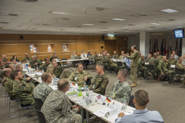 U.S. Army Europe hosts German-U.S. Partnership Working Group in Wiesbaden