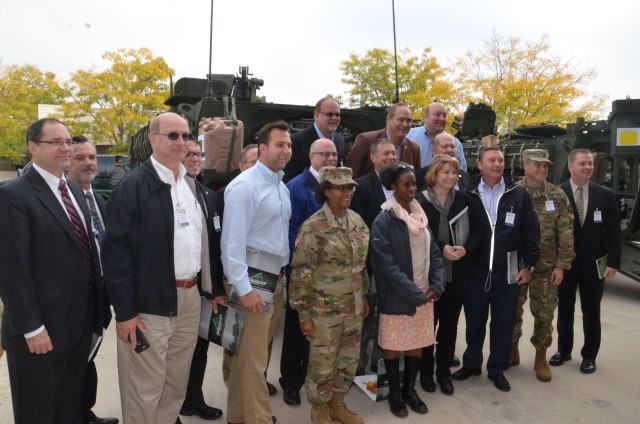 State Legislators and Army Leaders Tour Detroit Arsenal