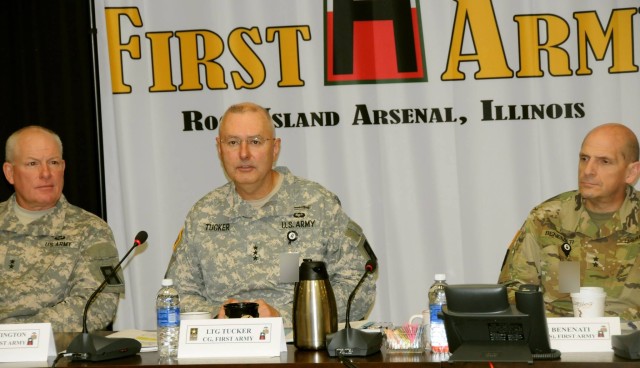 First Army Commanders Conference
