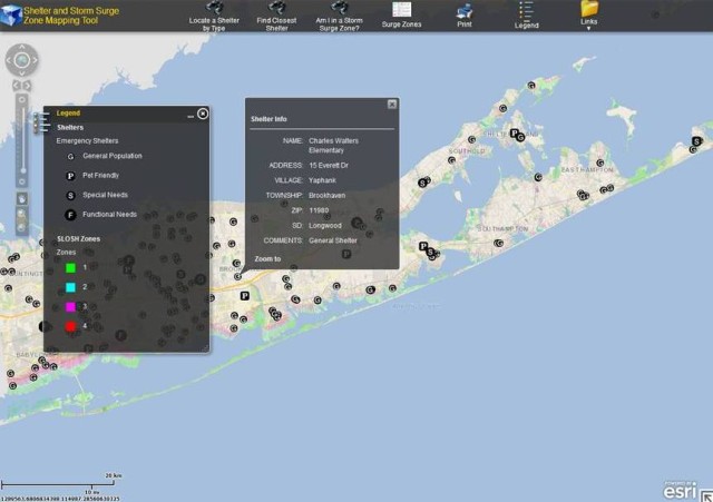 The Suffolk County Office of Emergency Management Website