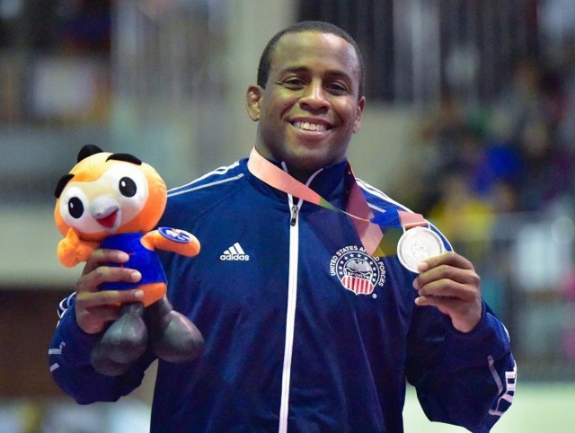 USA's Lester takes silver in Greco-Roman wrestling