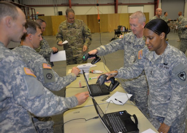 McCrady Training Center hosts S.C. and N.C. Guard Soldiers flood deployment
