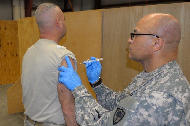 McCrady Training Center hosts S.C. and N.C. Guard Soldiers flood deployment