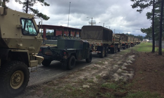 McCrady Training Center hosts S.C. and N.C. Guard Soldiers flood deployment