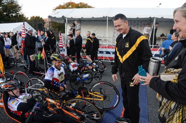 VCSA speaks with Wounded Warriors 
