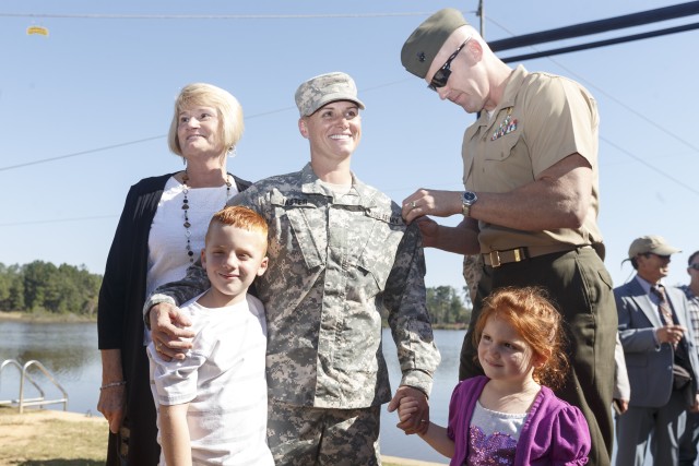 Maj. Lisa Jaster is first female Army Reserve Soldier to graduate Ranger School