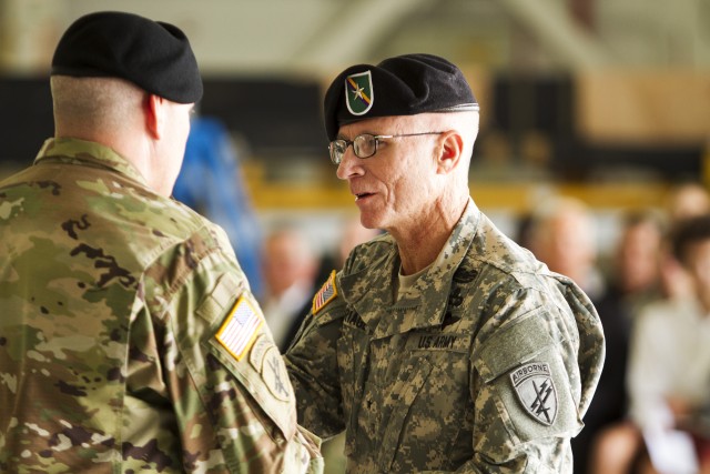 California Army Reserve Civil Affairs Command changes senior enlisted Soldier