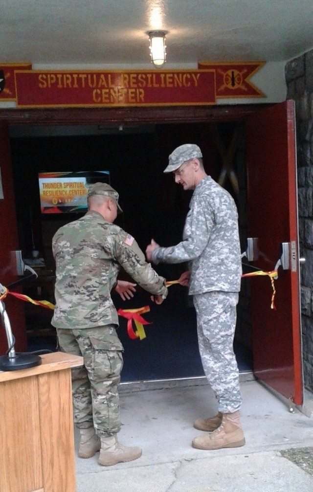 Ribbon cutting