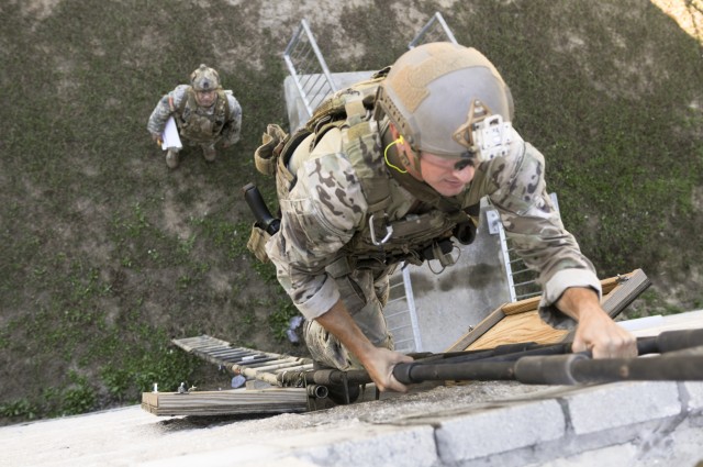 Competition Tests SF Soldiers' Athleticism, Accuracy Under Stress