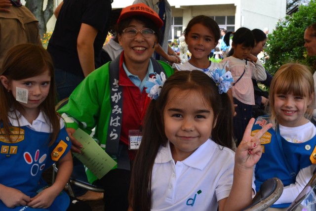 Camp Zama Girl Scouts give back, foster cross-cultural relationships