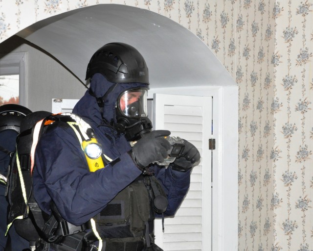 New York National Guard Civil Support Team trains at Fire Training Center
