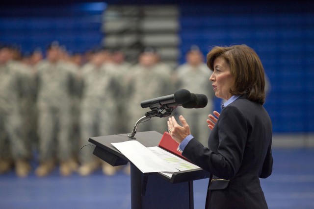 Casing Ceremony at Fort Drum