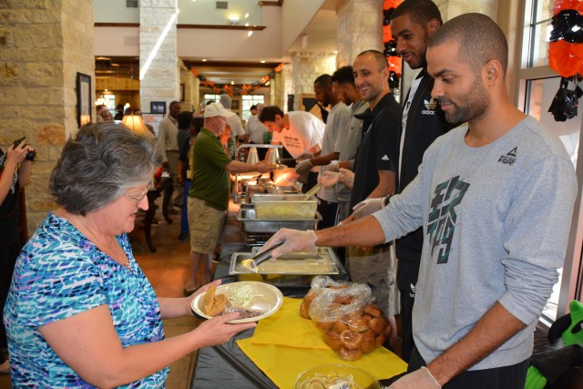 San Antonio Spurs visit WFSC