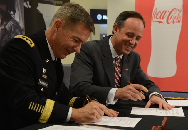 Coca-Cola joins 561 corporations promising to hire Soldiers