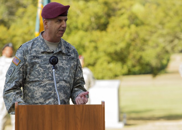 Fort Bragg-based Army Reserve two-star command changes senior enlisted Soldier