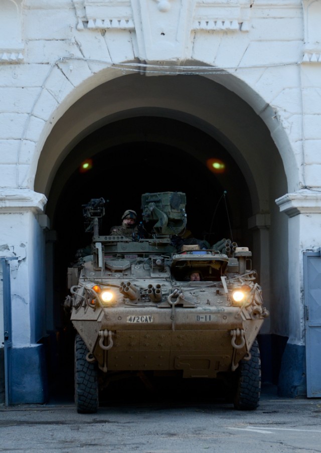 2nd Cavalry Regiment crosses Hungarian, Romanian border