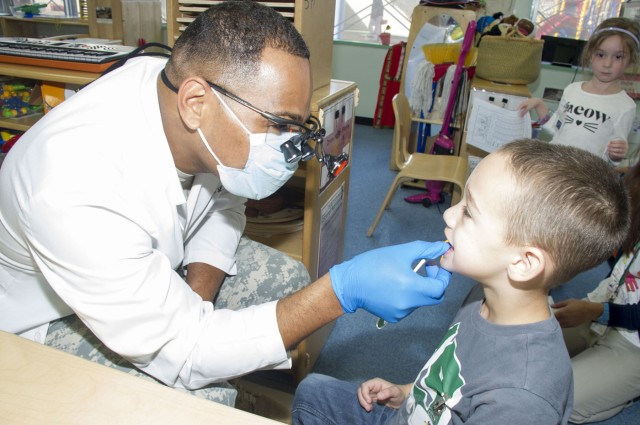 DENTAC-J commander provides dental screenings at CDC