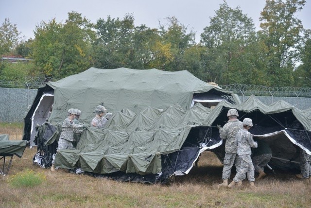 Knight's Brigade builds 'forward TOC,' readiness near Mannheim