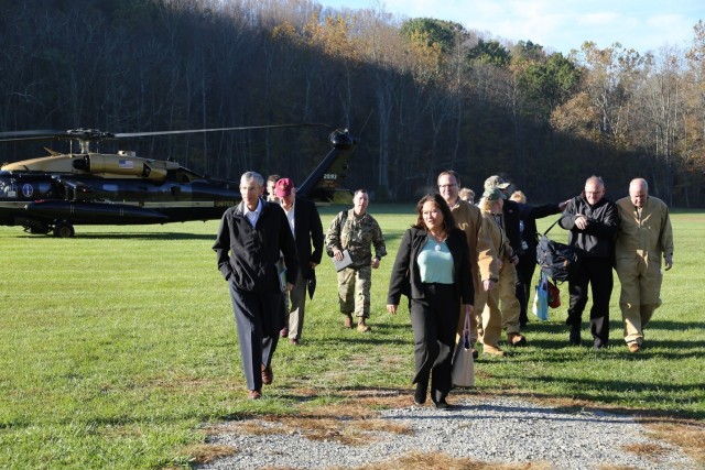 Army Senior Leaders visit Radford Army Ammunition Plant