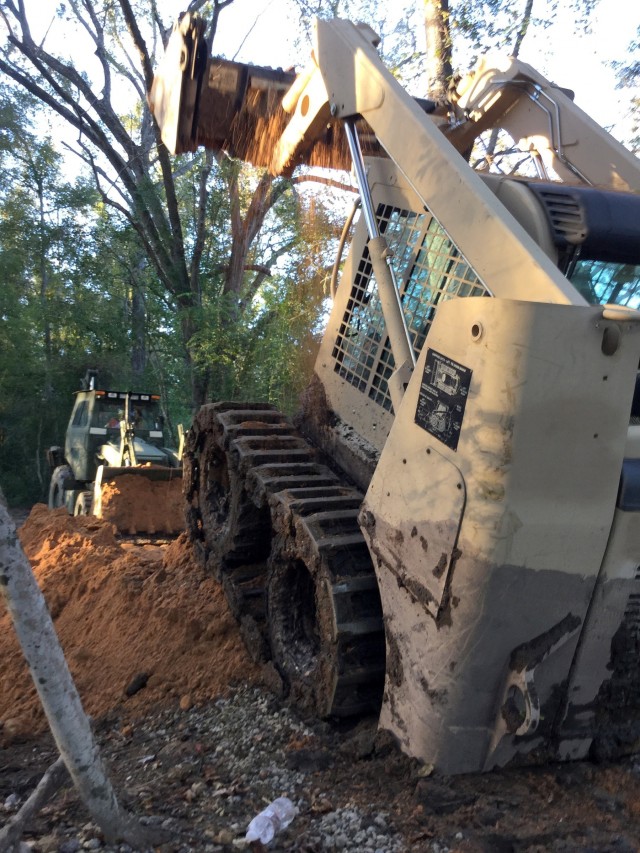 NC Guard's 878th and 875th Engineer Company flood relief mission in Hemingway, SC