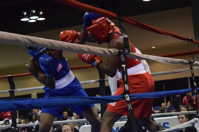 WCAP Spc. Naomi Graham battles Olympic gold medalist