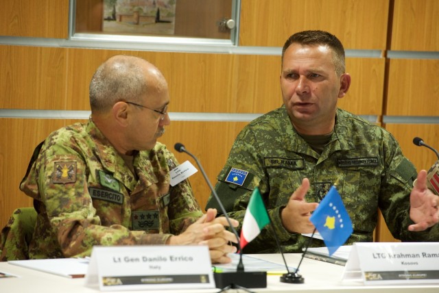 Senior US, European land forces leaders discuss strategies