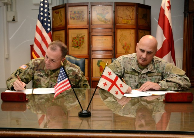 US, Georgia sign Memorandum of Partnership