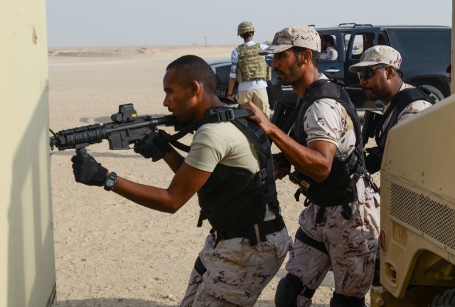 Elite Kuwaiti force trains with U.S. Army Central