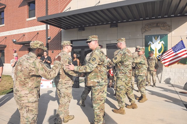 13th MP Co. Soldiers return from Afghanistan