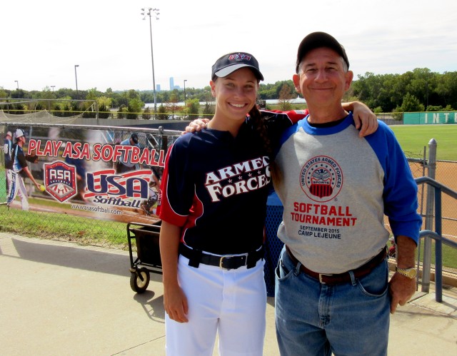 Dad proud of daughter's choice to play softball for Army