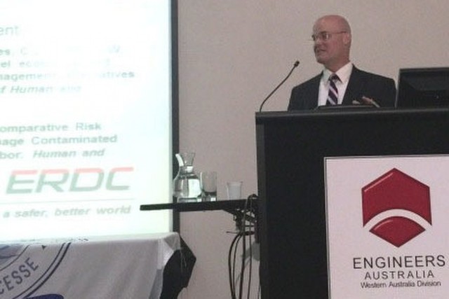 USACE Senior Environmental Scientist key speaker at "Engineers Australia" events