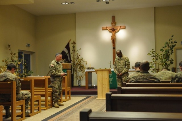 Knight's Brigade chaplains build 'esprit' in Baltics