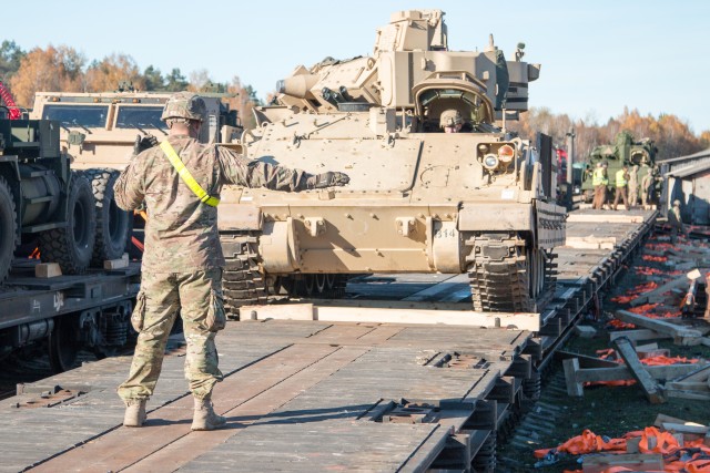 3-69 Equipment Arrives in Lithuania