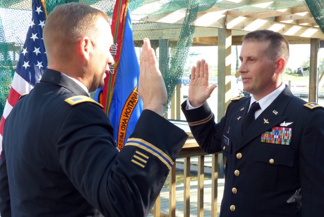 Army Aviator Promoted to Lieutenant Colonel